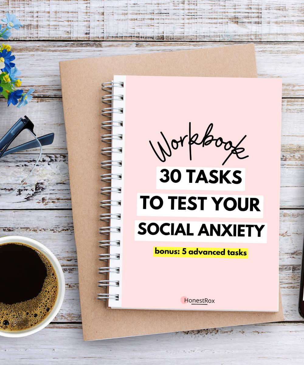 social anxiety workbook tasks