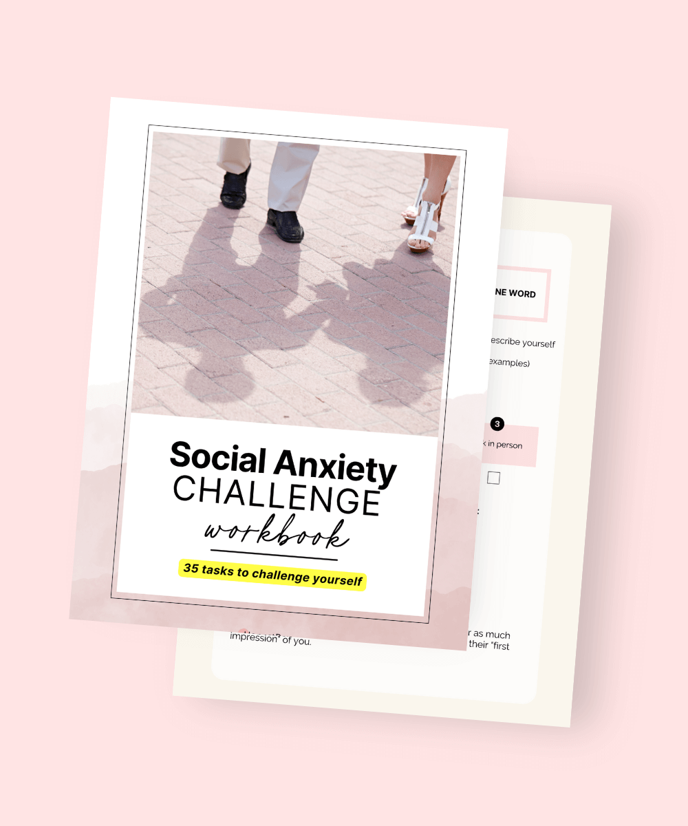 social anxiety challenge workbook resource 2